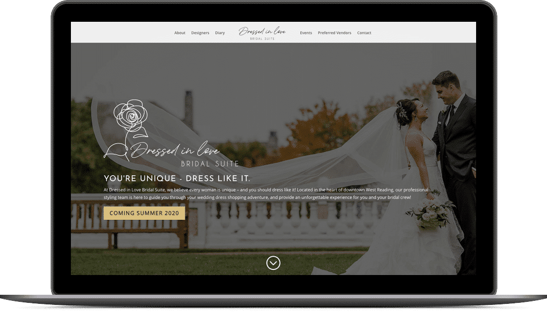 Bridal Shop Website Design