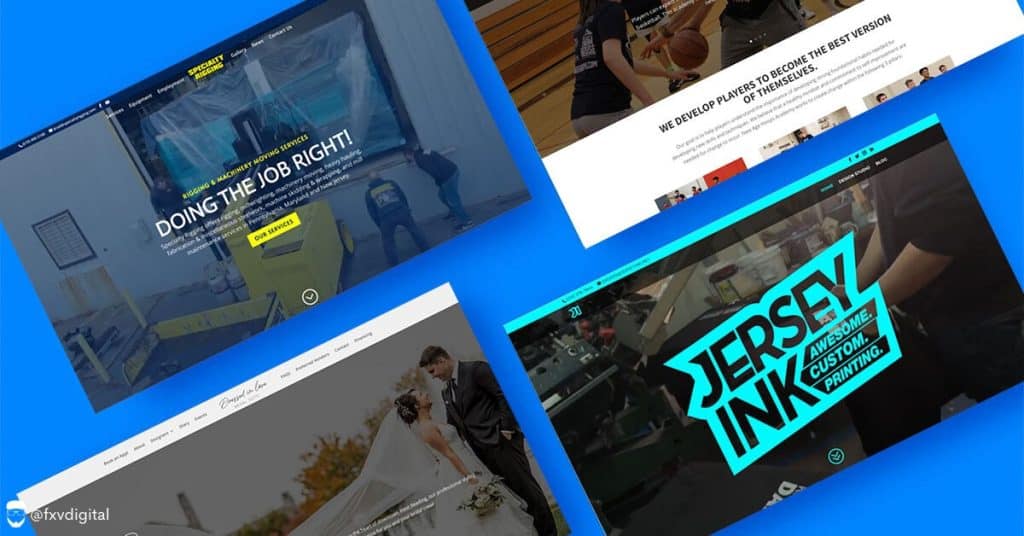 Landing Page for Business