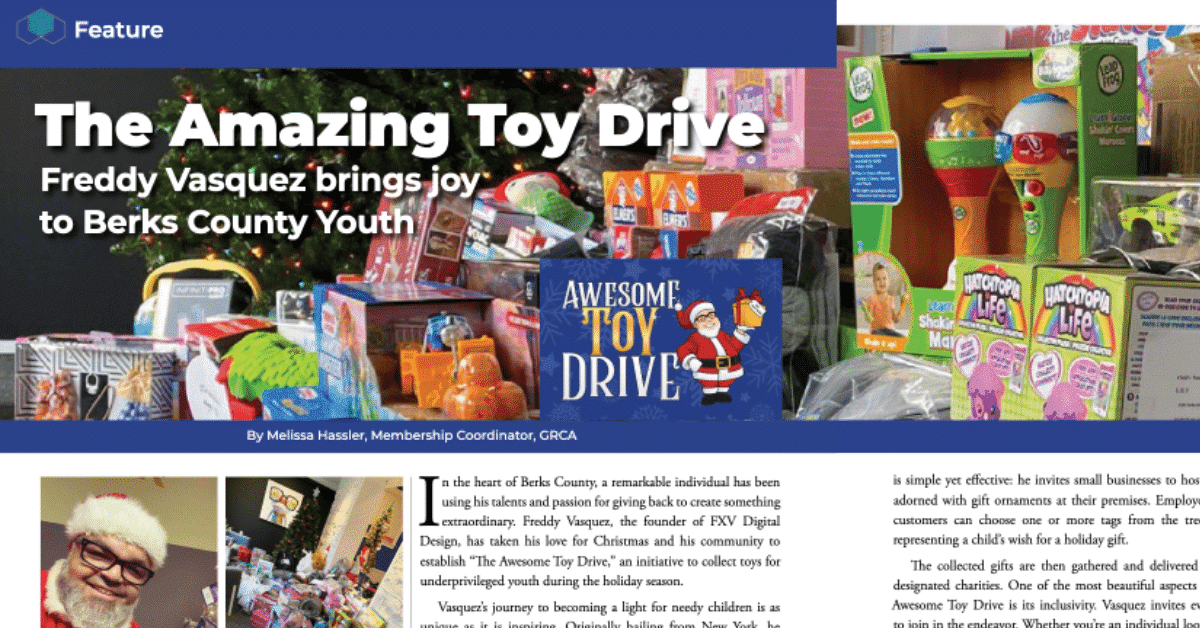 Freddy Vasquez Brings Joy to Berks County Youth