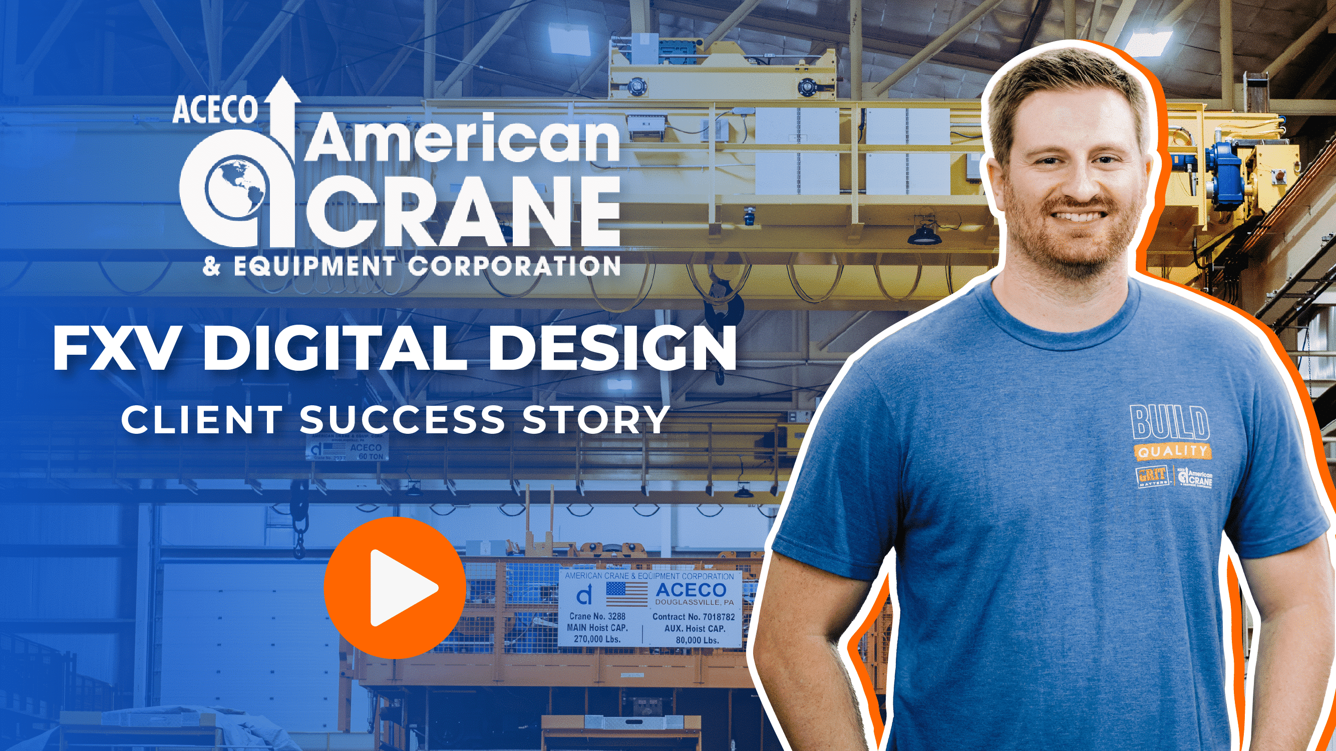 Client Success Story | American Crane | FXV Digital Design